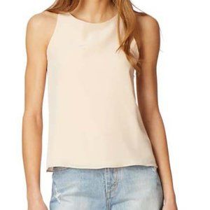 HABITUAL Nyssa Cross Back Silk Tank Top